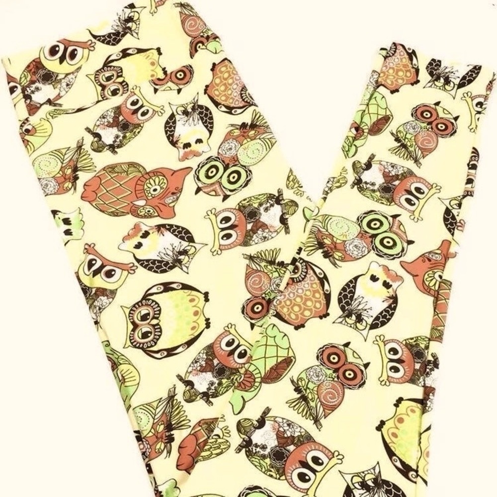Lularoe OS Leggings Owls *SUPE CUTE*